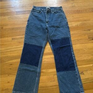 Rudy Jude patchwork flares